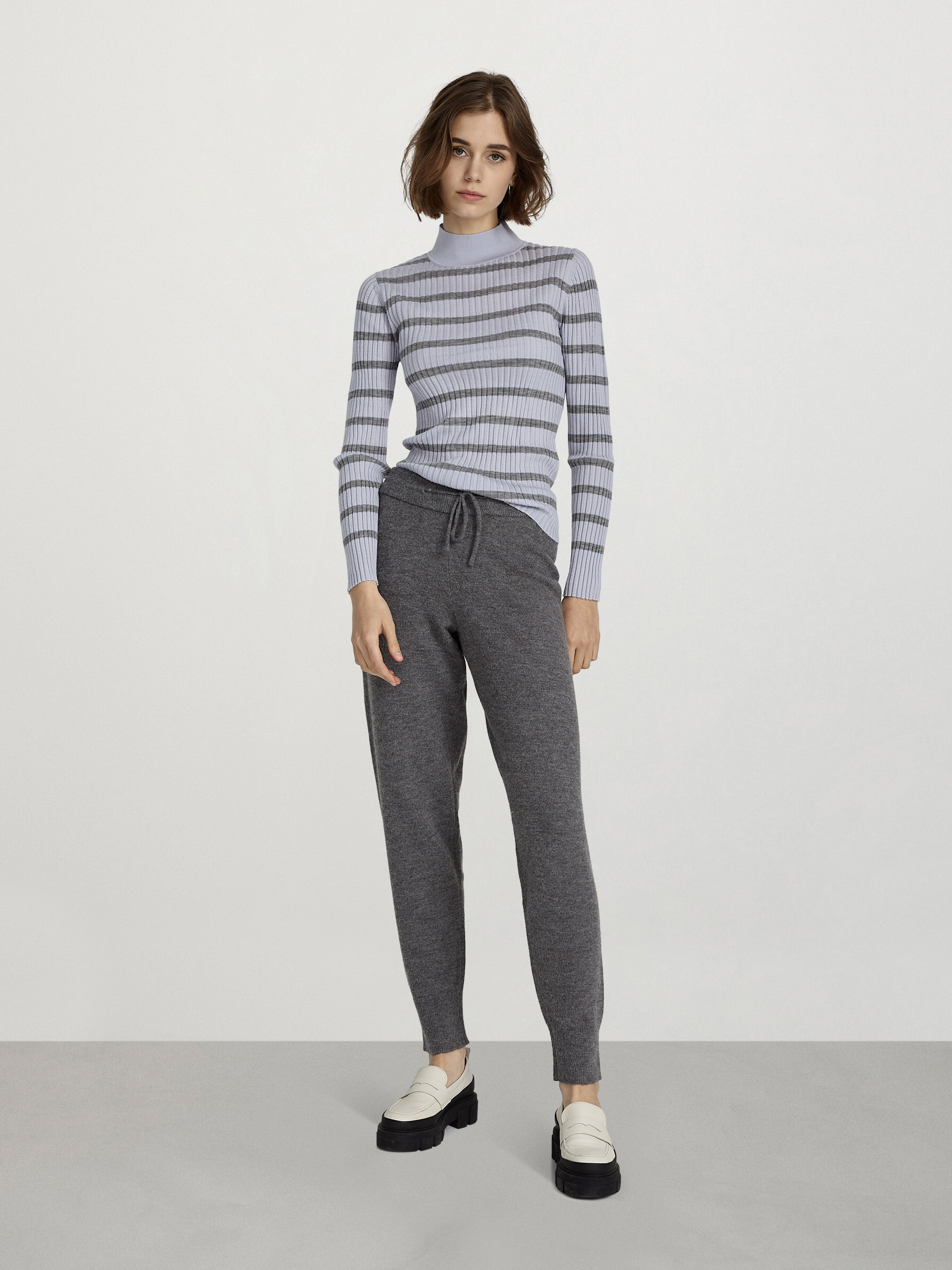 Wool Mix knitted trousers - Ivo Nikkolo